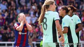 7 things from women's football: Barcelona crumble, Lyon fight back, City top WSL