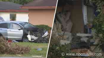 Driver that slammed SUV into woman's Lauderhill home suffered medical emergency: Police