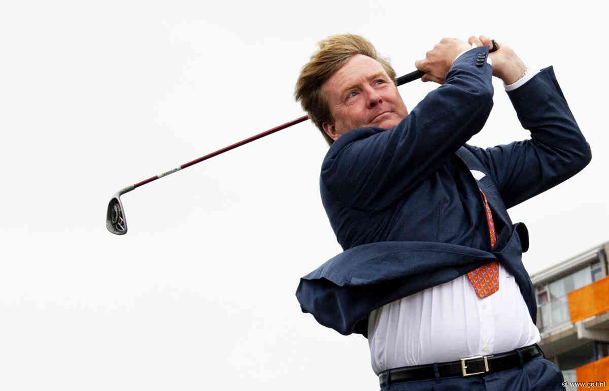 Koning Willem-Alexander werd 'fanatieke golfer' in coronatijd: 'Een van de dingen die je kon blijven doen'