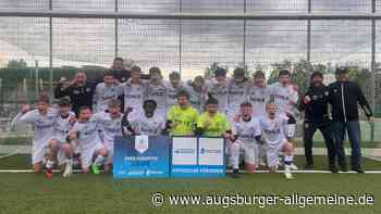 C-Jugend-Fußballer des TSV Landsberg gewinnen Bau-Pokal