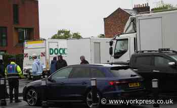 York: Film crews arrive in Union Terrace to shoot Patience drama