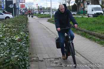 Stefan rijdt elke dag van Brasschaat naar Ikea in Wilrijk: “Het is botsen en zigzaggen. Dit is het drukste en tegelijk slechtste fietspad”