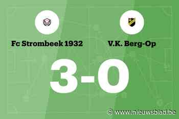 FC Strombeek 1932 beëindigt reeks nederlagen in de wedstrijd tegen VK Berg-Op