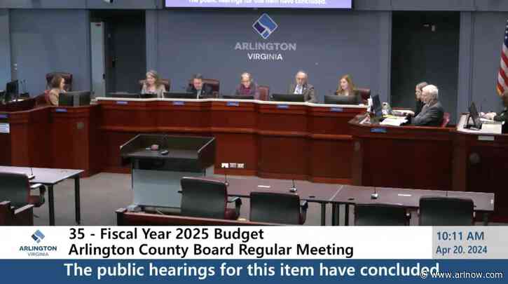Arlington County Board approves budget with first tax rate hike in five years