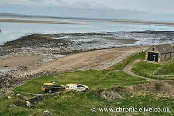 Bomb squad called to Holy Island after suspicious object found on beach