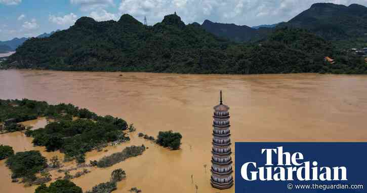 Millions at risk of floods in China’s Guangdong province after heavy rain