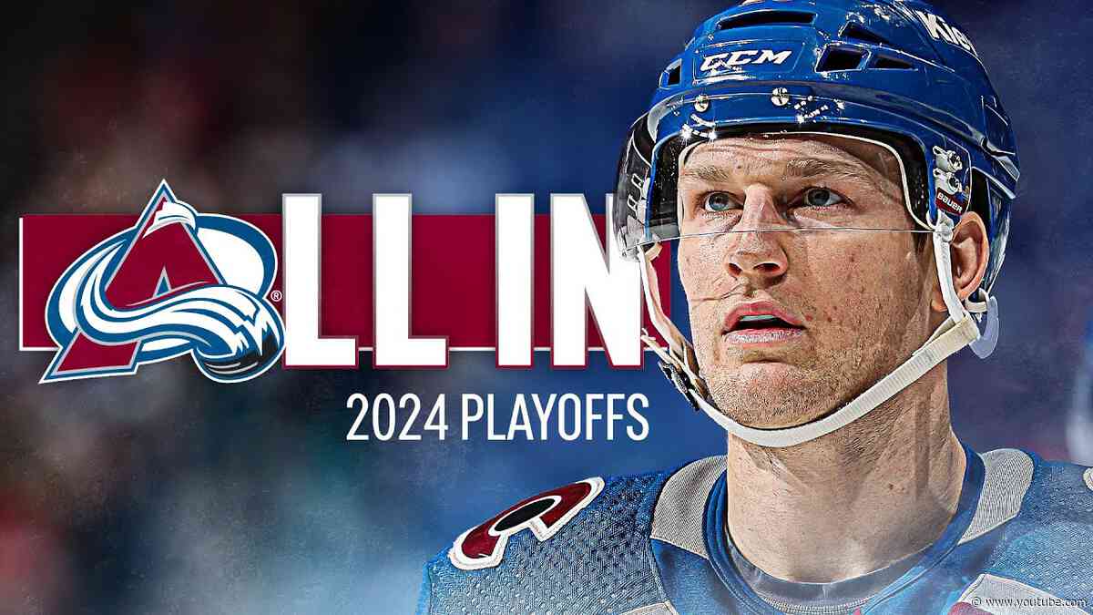 Colorado Avalanche Stanley Cup Playoffs Hype (2024)