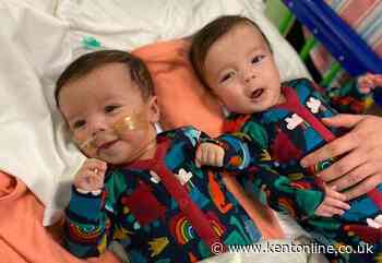 Mum names twins after book characters to help them fight heart conditions