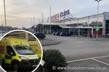 Tesco, Horwich: Man in 20s taken to hospital following crash