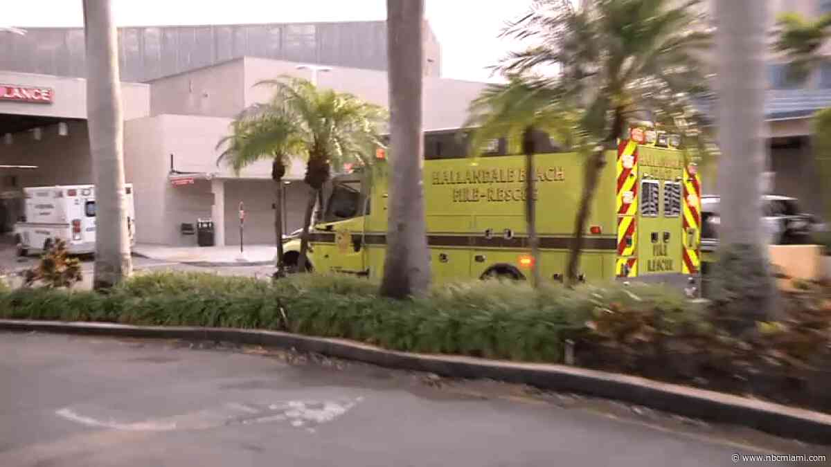 Child hospitalized after being struck by a car near school zone in Hallandale Beach