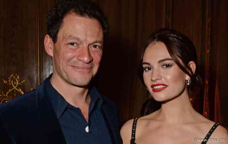 Dominic West makes rare comment about Lily James kiss scandal