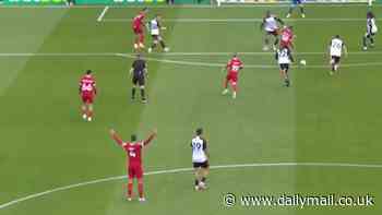 Virgil van Dijk spotted celebrating Ryan Gravenberch's goal against Fulham before the midfielder had even taken his shot in Liverpool's win at Craven Cottage