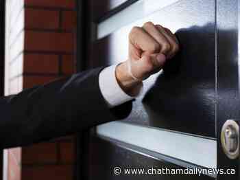 Chatham-Kent residents cautioned about door-to-door sales