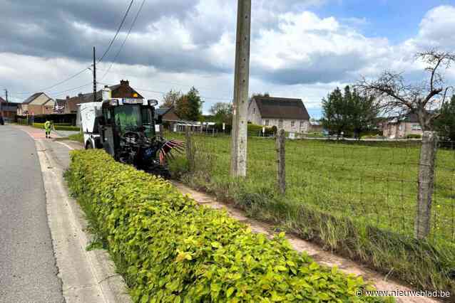 Kortenaken huurt veegwagen voor opkuis fietspaden