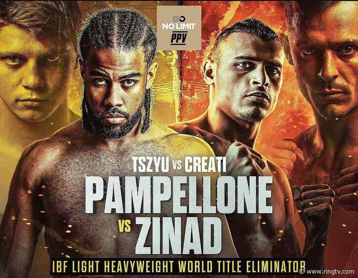 Malik Zinad hits the road once again to face Jerome Pampellone in Sydney on Wed.