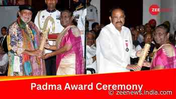Mithun Chakraborty, Usha Uthup, Venkaiah Naidu Among Others Conferred Padma Award