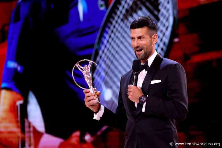 Novak Djokovic Wins Laureus Sportsman of the Year Award