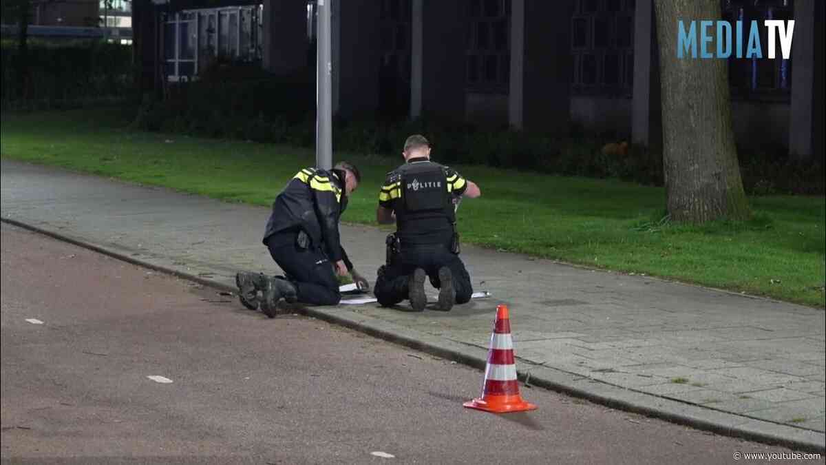 Veel kogelhulzen op straat na schietpartij vanuit auto Slinge Rotterdam