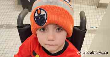 Young Edmonton Oilers fan gives precious heart valve gift
