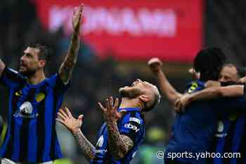 Inter Milan win Serie A title in derby thriller with AC Milan