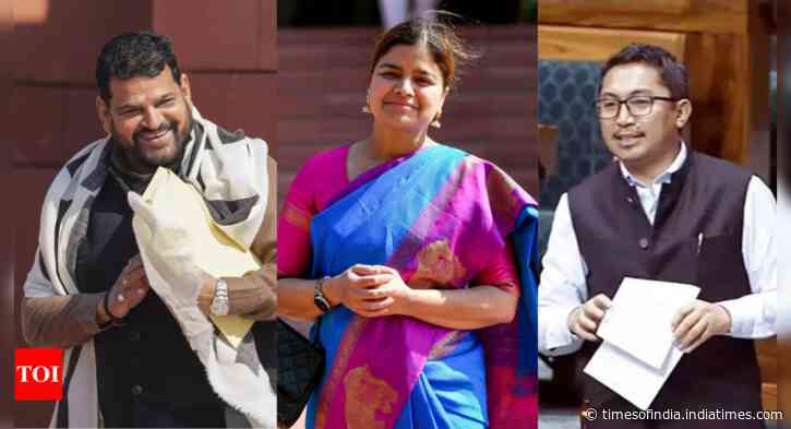 BJP may bench Brij Bhushan, Poonam Mahajan & Jamyang Namgyal