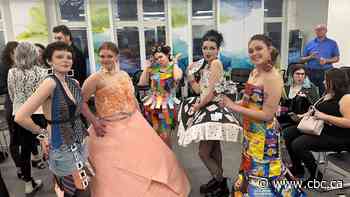 Chip bag couture? Recycled fashion on Regina catwalk