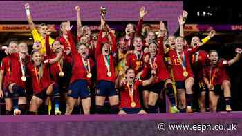 Spain women, Bellingham win Laureus awards