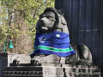 We are all Canucks: Even the Lions guarding the Lions Gate Bridge