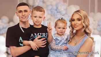 Phil Foden, 23, and girlfriend Rebecca Cooke, 22, are expecting their third child! Man City star reveals happy news with lavish baby shower snaps