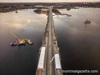 Île-aux-Tourtes Bridge to close toward Montreal this weekend