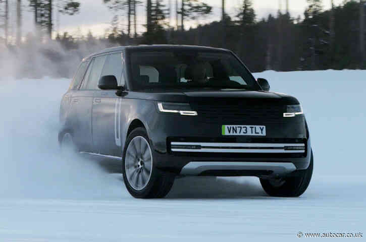 First pictures: 2024 Range Rover Electric shown in full