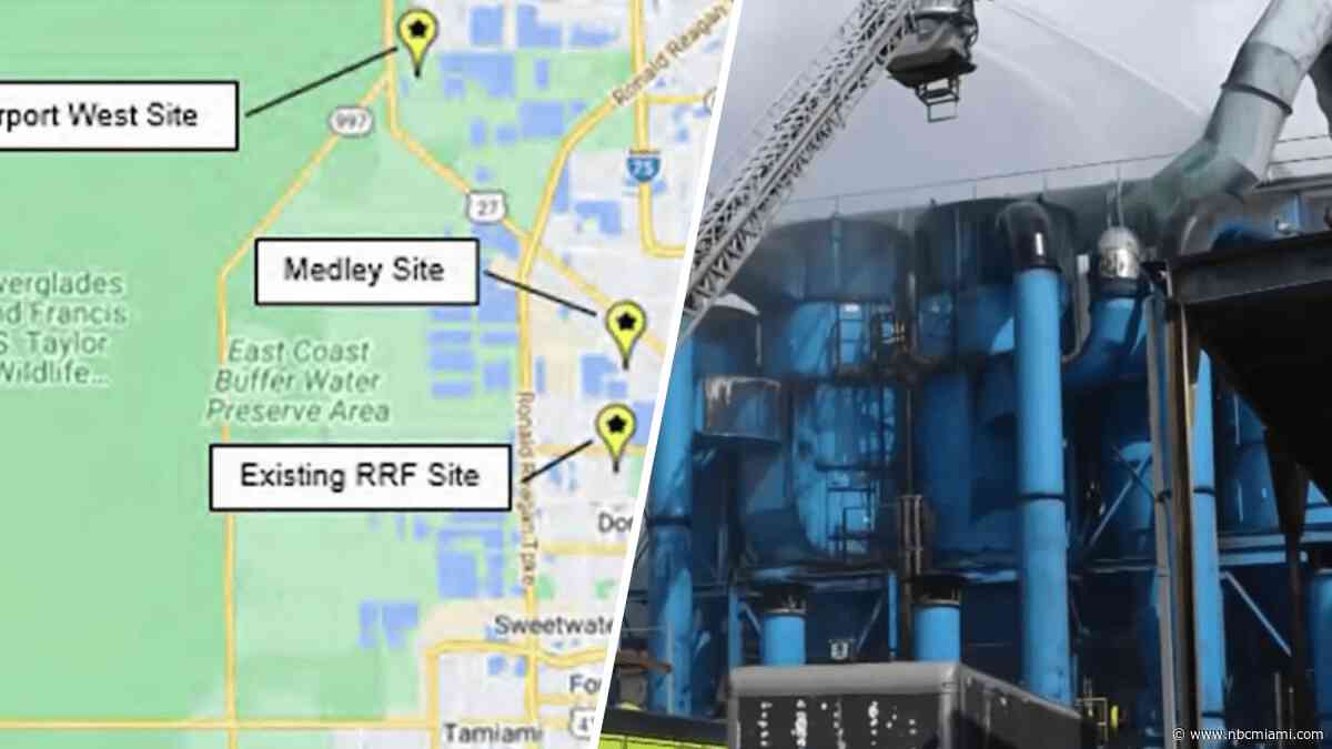 Consultant weighs in on sites under consideration for Miami-Dade trash-to-energy plant