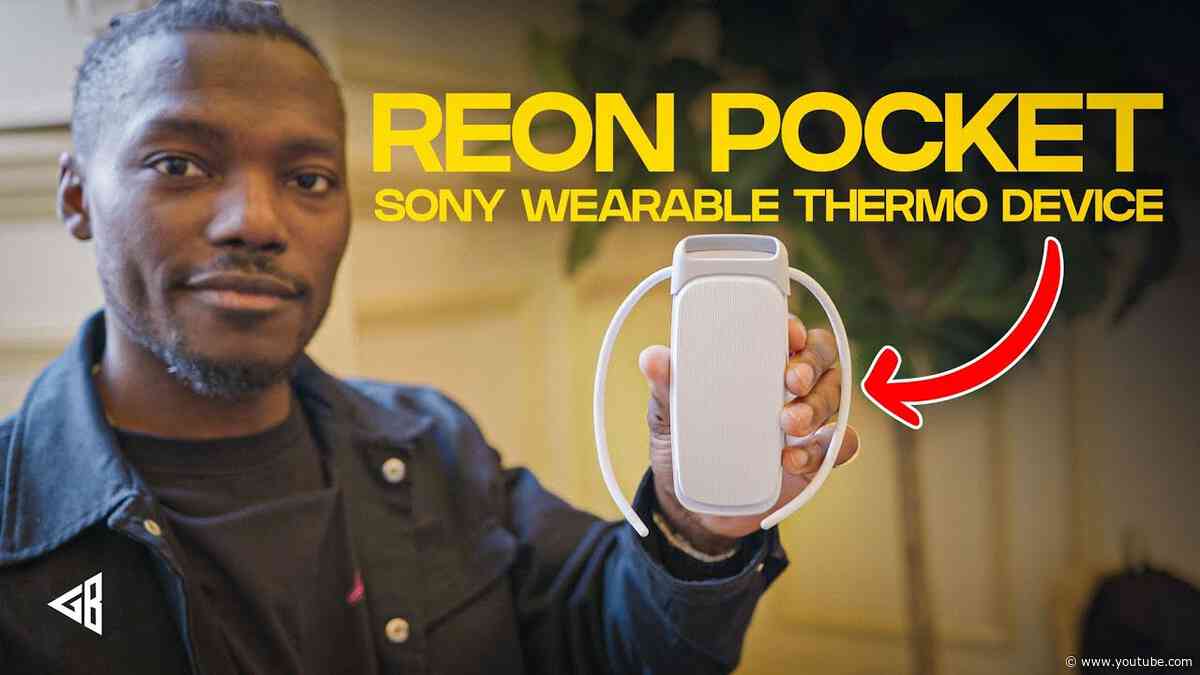 Reon Pocket: Sony Wearable Thermo Device First Look