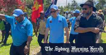 ‘You’re the chief now’: Lavish welcome for Albanese in Kokoda