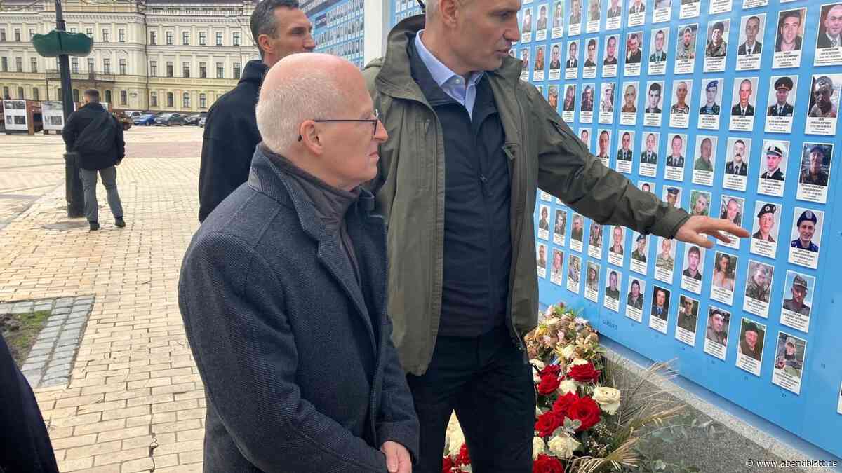Tschentscher sagt Kiew Unterstützung zu - Klitschko dankt
