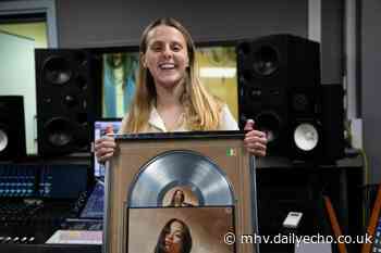 Jazzy's platinum disc awarded to Solent University