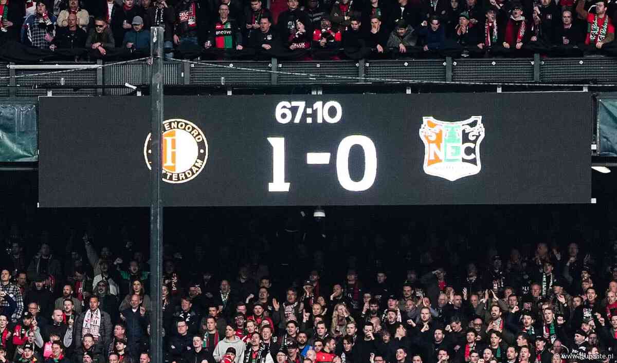 Vitesse-fans trakteren NEC op ‘gênante’ spandoeken na finalenederlaag: ‘Dit is héél treurig’