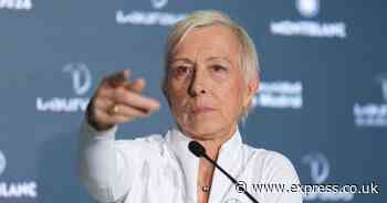 Martina Navratilova releases statement as tennis icon pulls out of working at WTA Finals
