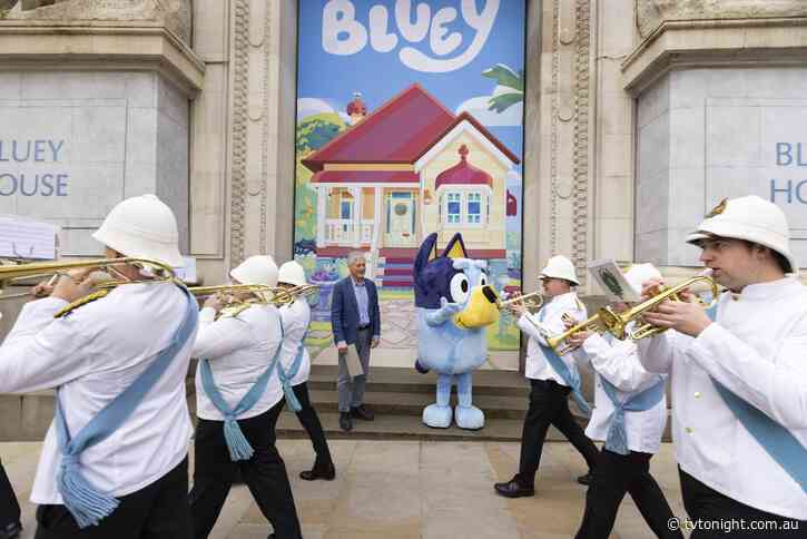 Australia House becomes Bluey House