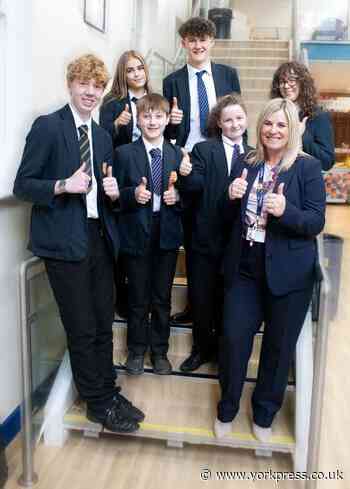 Millthorpe School in South Bank, York celebrates good Ofsted