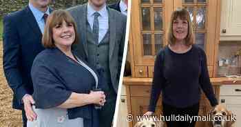 Ex-snack addict loses seven stone - and says her dogs were her motivation