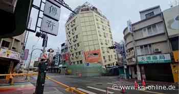 Mehrere starke Erdbeben erschüttern erneut Ostküste Taiwans