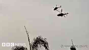 Ten dead as Navy helicopters collide mid-air