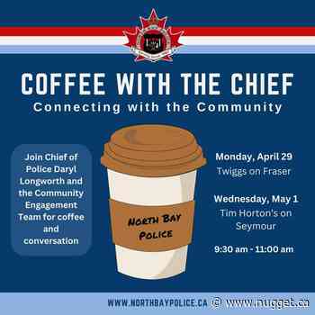 North Bay's Police Chief has a coffee date with local residents Monday
