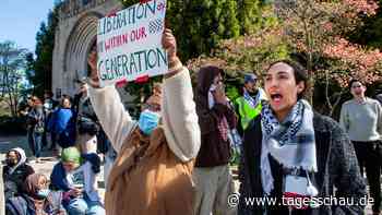Gaza-Proteste an US-Universitäten verschärfen sich