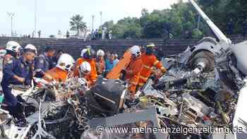 Tragödie bei Probeflug: Zehn Opfer nach Hubschrauber-Crash