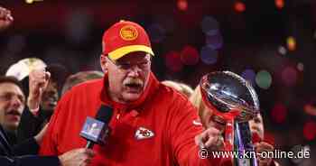 NFL: Führungstrio um Coach Andy Reid verlängert bei Kansas City Chiefs
