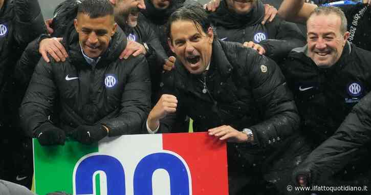Inter, Simone Inzaghi festeggia lo scudetto: “Sensazione bellissima. Era vinto già a marzo”. Le parole dell’allenatore