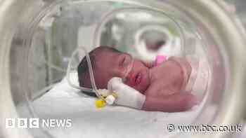 Baby born by emergency caesarean as mother killed in Gaza