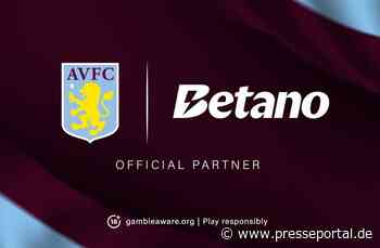 Aston Villa und Betano verkünden Partnerschaft